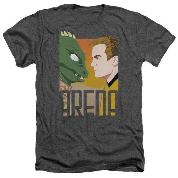 Star Trek - Arena - Heather Short Sleeve Shirt - Small