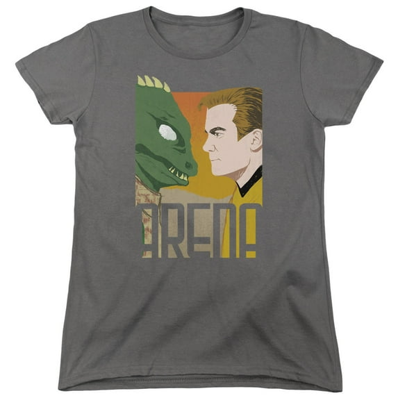 Star Trek Arena Women's T-Shirt Charcoal