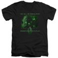 thumbnail image 1 of Star Trek Assimilate Adult V-Neck T-Shirt Black, 1 of 1