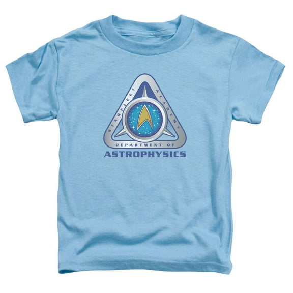 Star Trek Astrophysics Toddler T-Shirt Carolina Blue