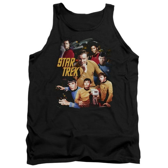 Star Trek - At The Controls - Tank Top - Large
