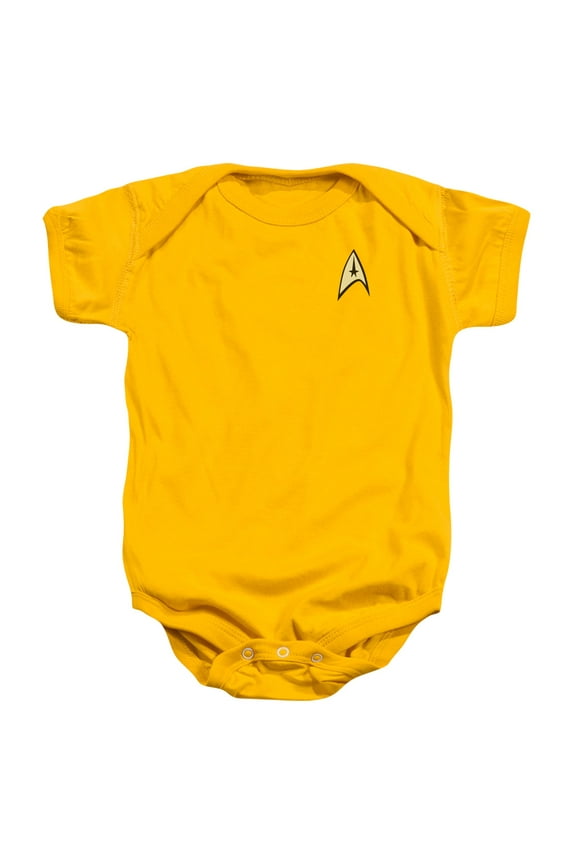Star Trek Baby Boys' Command Uniform Bodysuit 0 - 6 Months Yellow
