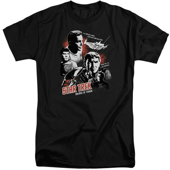 Star Trek - Balance Of Terror - Tall Fit Short Sleeve Shirt - X-Large