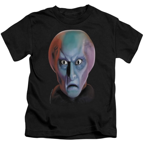 Star Trek Balok Head Youth 18/1 T-Shirt Black