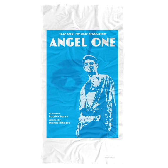 Star Trek Beach Towel, 30"x60" TNG Season 1 Episode 14 Beach Towel