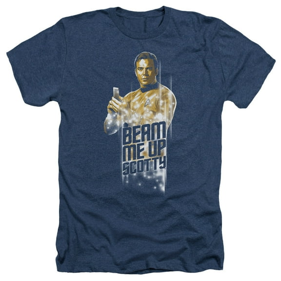 Star Trek - Beam Me Up - Heather Short Sleeve Shirt - Large