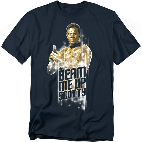 Star Trek Beam Me Up Officially Licensed Adult T-Shirt 2XL