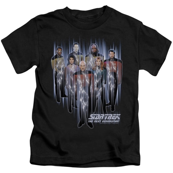 Star Trek Beam Us Up Youth 18/1 T-Shirt Black