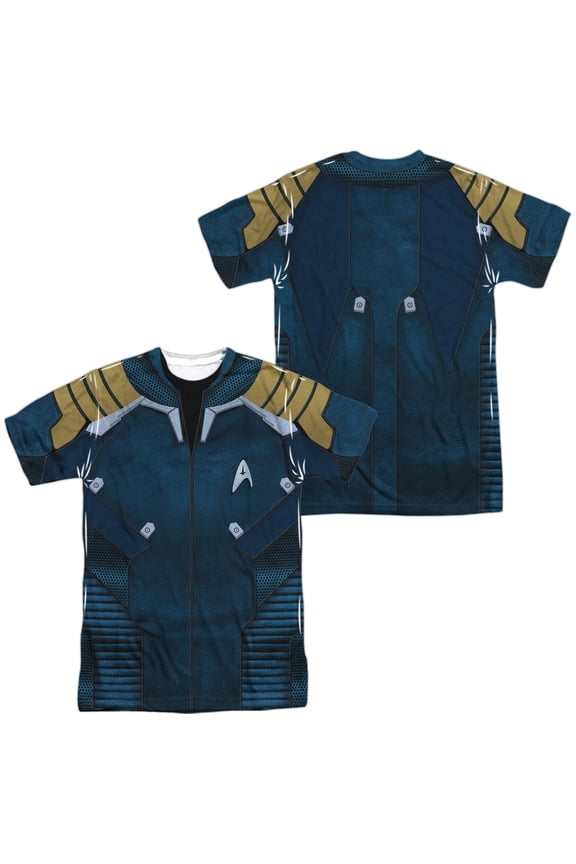 Beyond Beyond Jacket Unisex Adult Sublimated Costume T Shirt (Front/Back), Small Multicolor