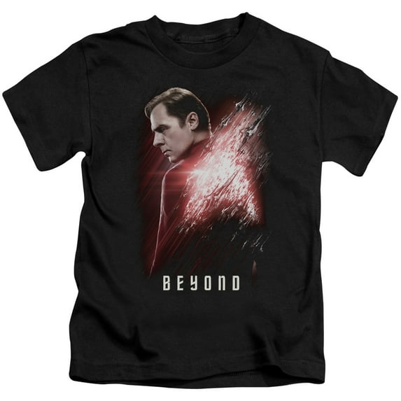 Star Trek Beyond Scotty Poster Youth 18/1 T-Shirt Black