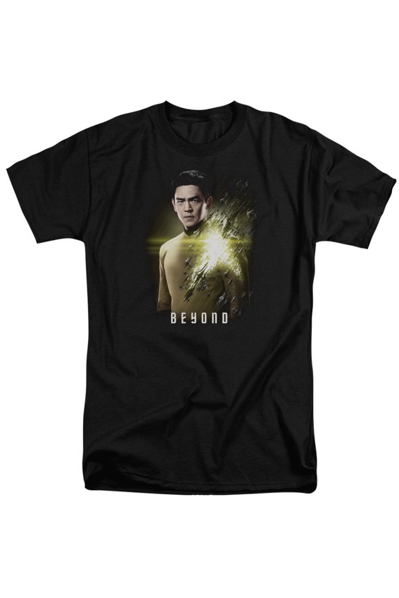 Star Trek Beyond Sulu Poster Adult Tall T-Shirt 18/1 T-Shirt Black