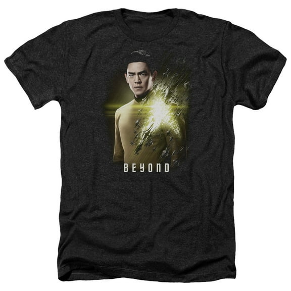 Star Trek Beyond - Sulu Poster - Heather Short Sleeve Shirt - Small