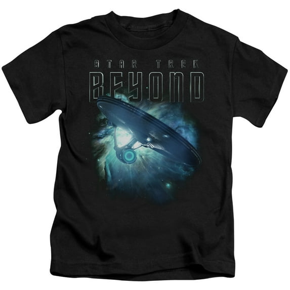 Star Trek Beyond Voyage Youth 18/1 T-Shirt Black
