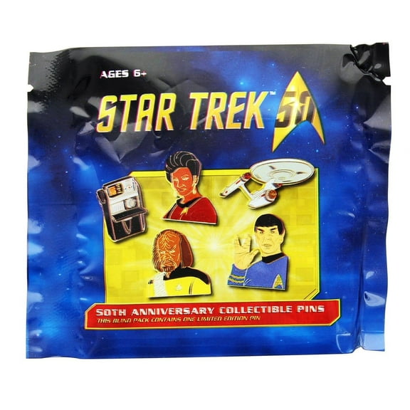 Star Trek Blind Packed Collectible Lapel Pin, Lot of 3