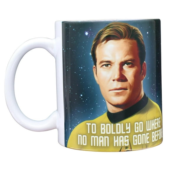 Star Trek Boldly Go Kirk 11oz Boxed Ceramic Mug