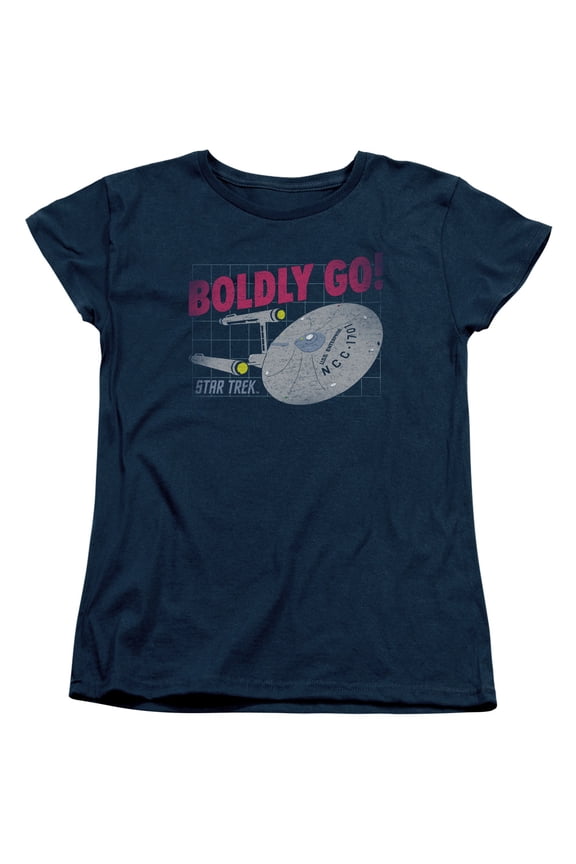 Star Trek - Boldly Go - Women's Short Sleeve Shirt - X-Large