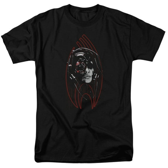 Star Trek Borg Construct Adult 18/1 T-Shirt Black