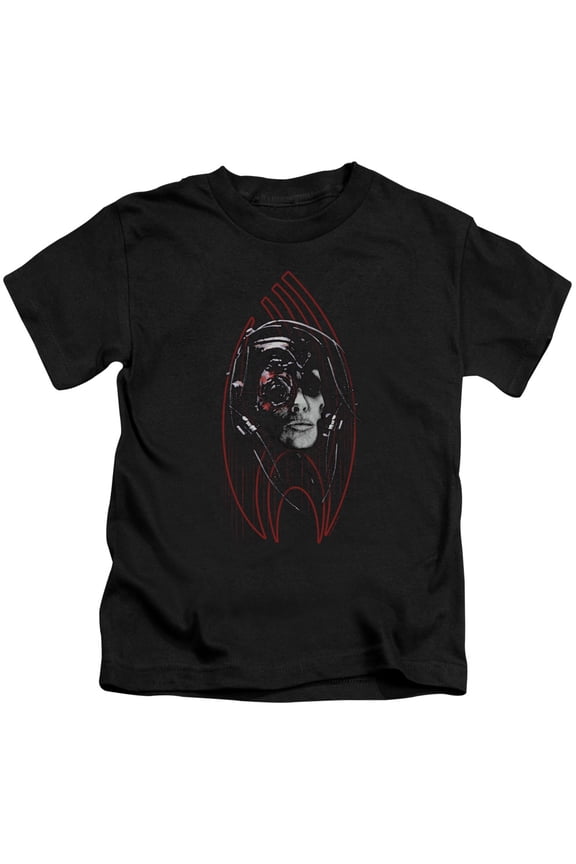 Star Trek Borg Construct Youth 18/1 T-Shirt Black