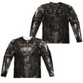 thumbnail image 1 of Star Trek Borg Costume (Front/Back Print) Mens Long Sleeve Sublimation Shirt, 1 of 2