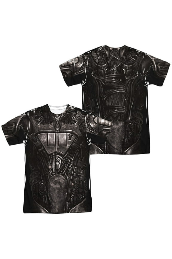 Borg Costume Unisex Adult Sublimated Costume T Shirt (Front/Back), 2X-Large Multicolor