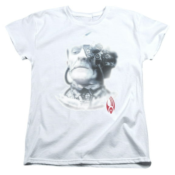 Star Trek - Borg Head - Women's Short Sleeve Shirt - Medium