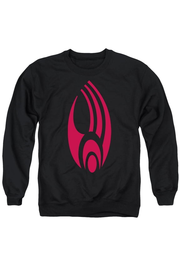 Star Trek Borg Logo Adult Crewneck Sweatshirt Black