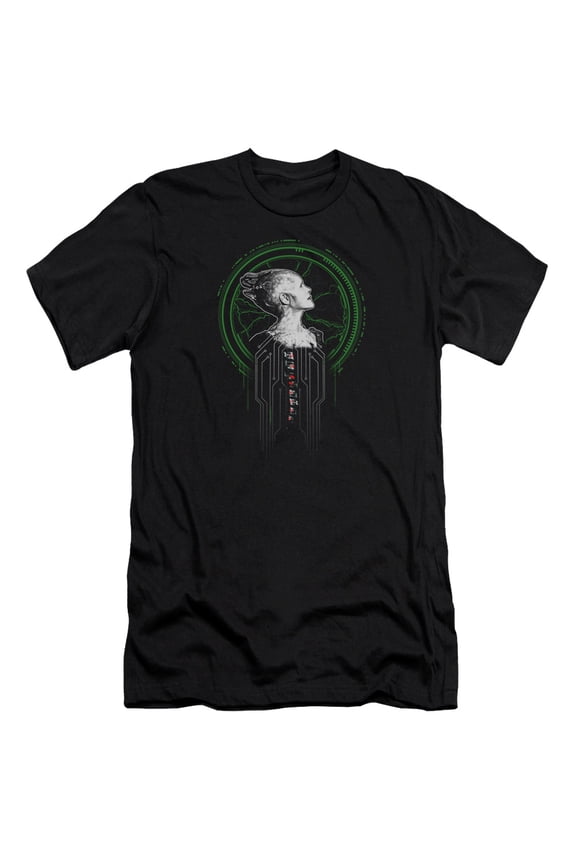 Star Trek - Borg Queen - Premium Slim Fit Short Sleeve Shirt - Medium