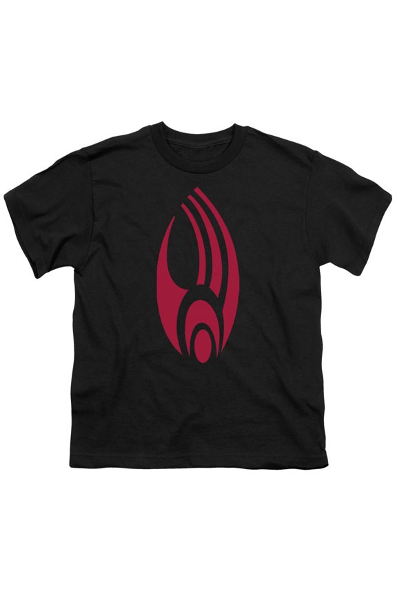 Star Trek Boys' United Federation Logo T-shirt Youth Small Black