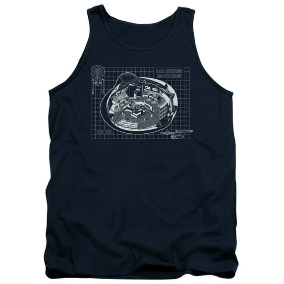 Star Trek - Bridge Prints - Tank Top - XX-Large