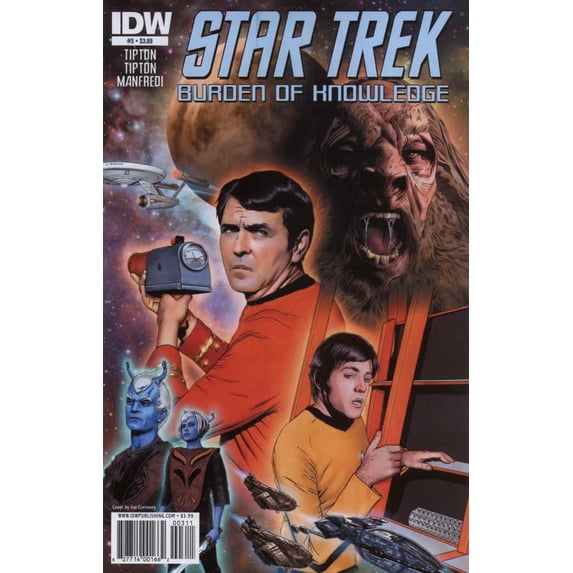 Star Trek: Burden Of Knowledge #3 VF ; IDW Comic Book