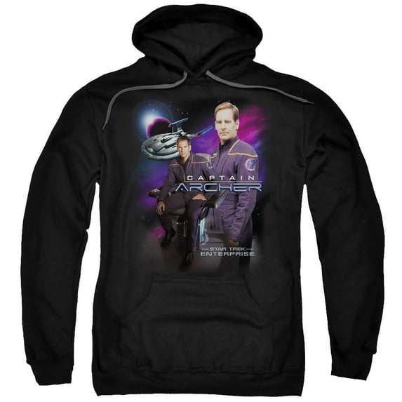 Star Trek - Captain Archer - Pull-Over Hoodie - XXXX-Large