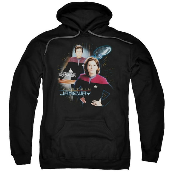 Star Trek - Captain Janeway - Pull-Over Hoodie - Large