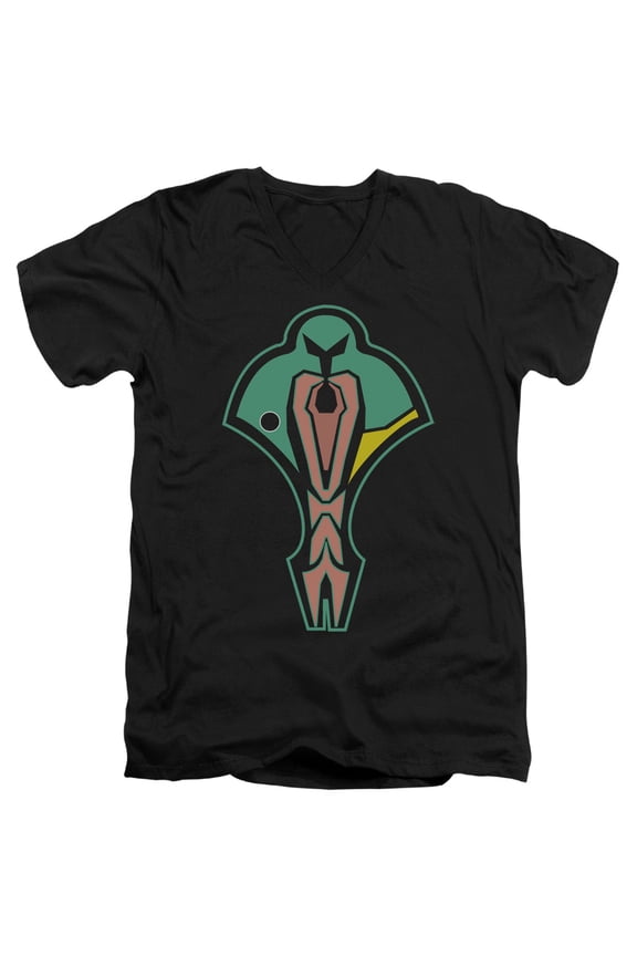 Star Trek - Cardassian Logo - Slim Fit V Neck Shirt - Large