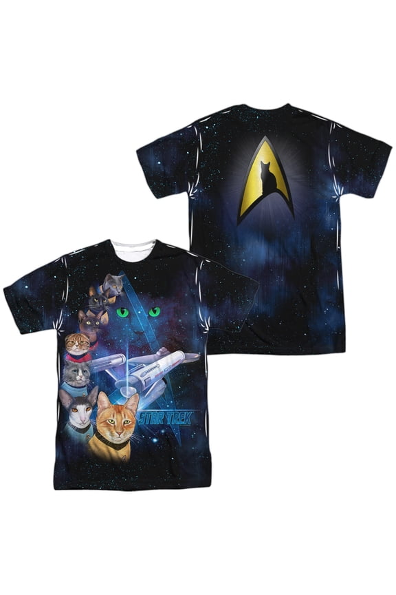 - Cast Of Cats (Front/Back Print) - Short Sleeve Shirt - Medium