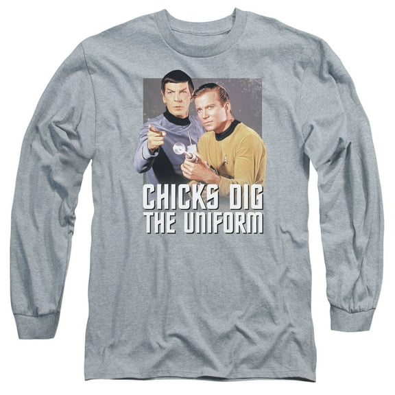 Star Trek - Chicks Dig - Long Sleeve Shirt - Medium