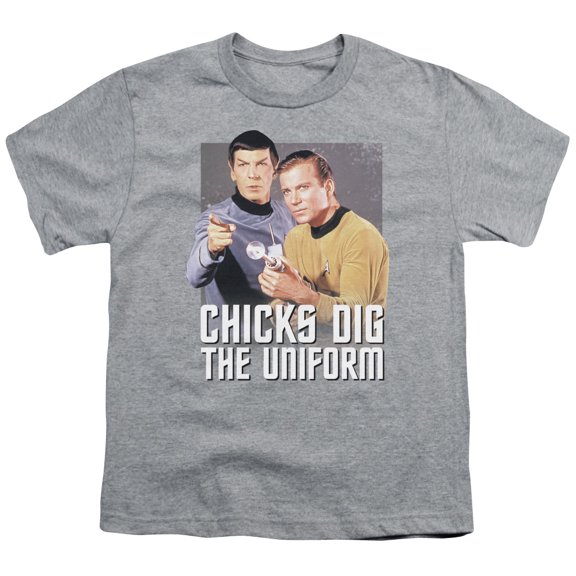 Star Trek - Chicks Dig - Youth Short Sleeve Shirt - Small