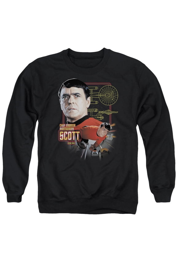 Star Trek - Chief Engineer Scott - Crewneck Sweatshirt - X-Large