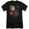 thumbnail image 1 of Star Trek Chief Engineer Scott Premium Canvas Adult Slim Fit 30/1 T-Shirt Black, 1 of 1