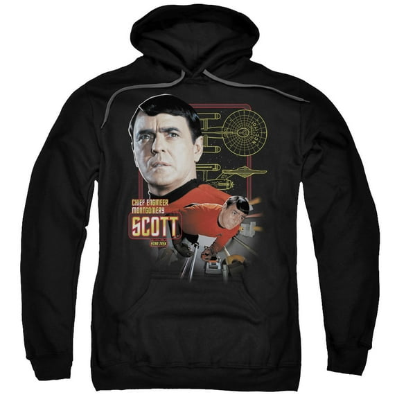 Star Trek - Chief Engineer Scott - Pull-Over Hoodie - Small