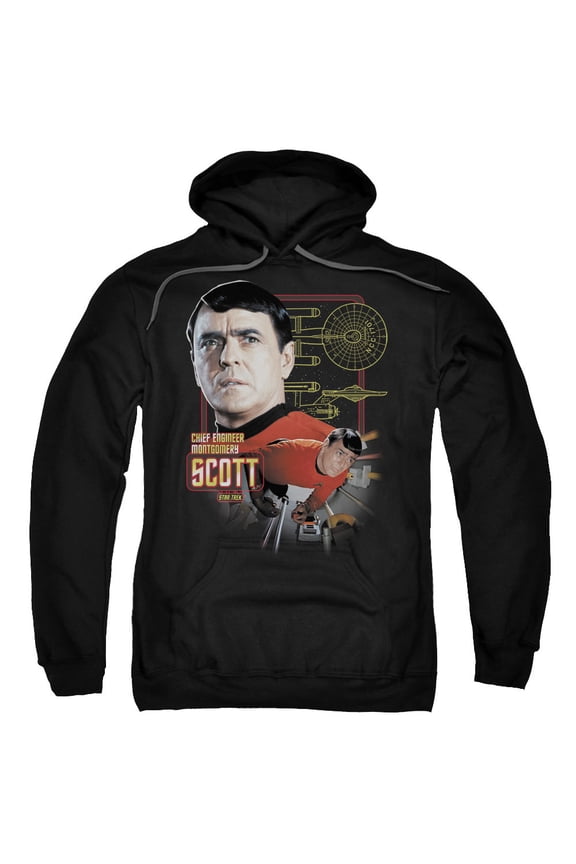 Star Trek - Chief Engineer Scott - Pull-Over Hoodie - XXXX-Large