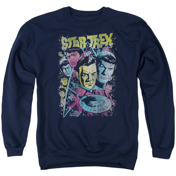 Star Trek - Classic Crew Illustrated - Crewneck Sweatshirt - XX-Large