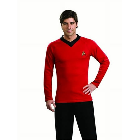 Star Trek Classic Deluxe Adult Red Shirt