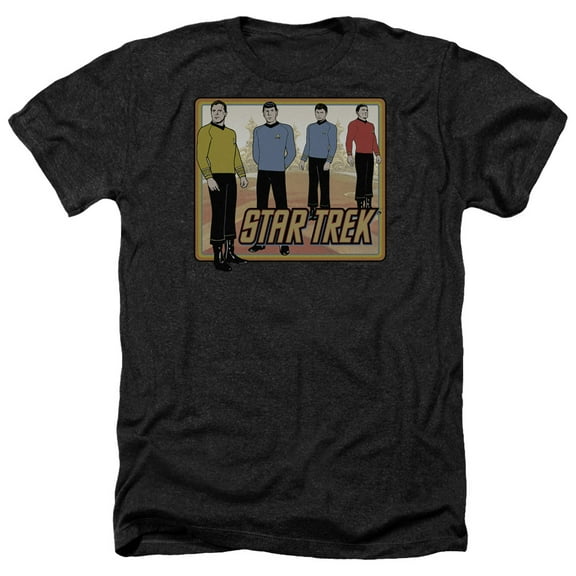 Star Trek - Classic - Heather Short Sleeve Shirt - Medium