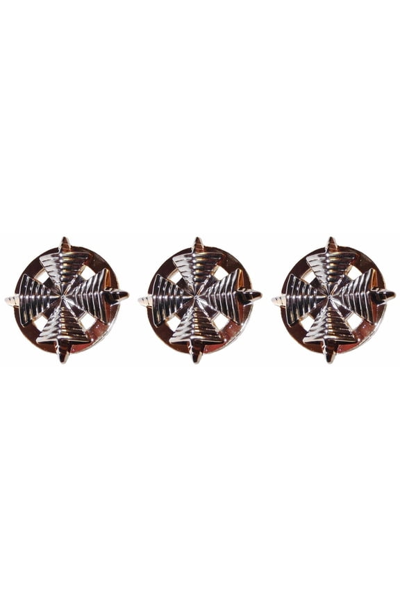 Star Trek Classic Movie Fleet Admiral Rank Uniform Metal Set of 3 Pins