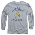 thumbnail image 1 of Star Trek Collegiate Arch Long Sleeve Adult 18/1 T-Shirt Athletic Heather, 1 of 1