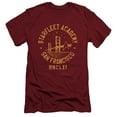 thumbnail image 1 of Star Trek Collegiate Bridge Adult 30/1 T-Shirt Cardinal, 1 of 1