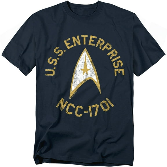 Star Trek Collegiate Officially Licensed Adult T-Shirt M