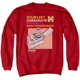 thumbnail image 1 of Star Trek - Comm Manual - Crewneck Sweatshirt - Large, 1 of 2