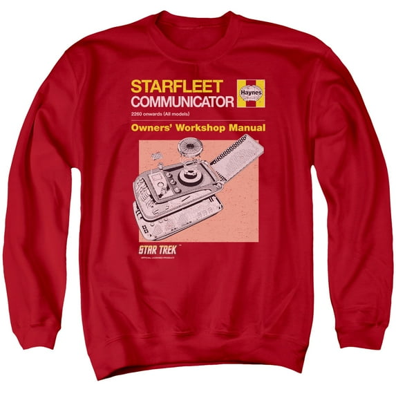 Star Trek - Comm Manual - Crewneck Sweatshirt - Large