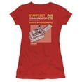 thumbnail image 1 of Star Trek Comm Manual Junior Women's Sheer T-Shirt Red, 1 of 2